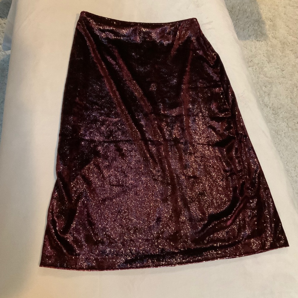 A New Day Maroon 8 Back Zip Officecore Scandi Party Date Holiday Cottagecore